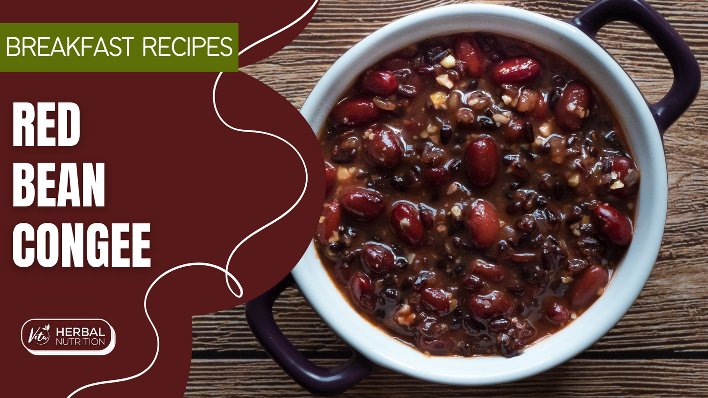 red bean congee