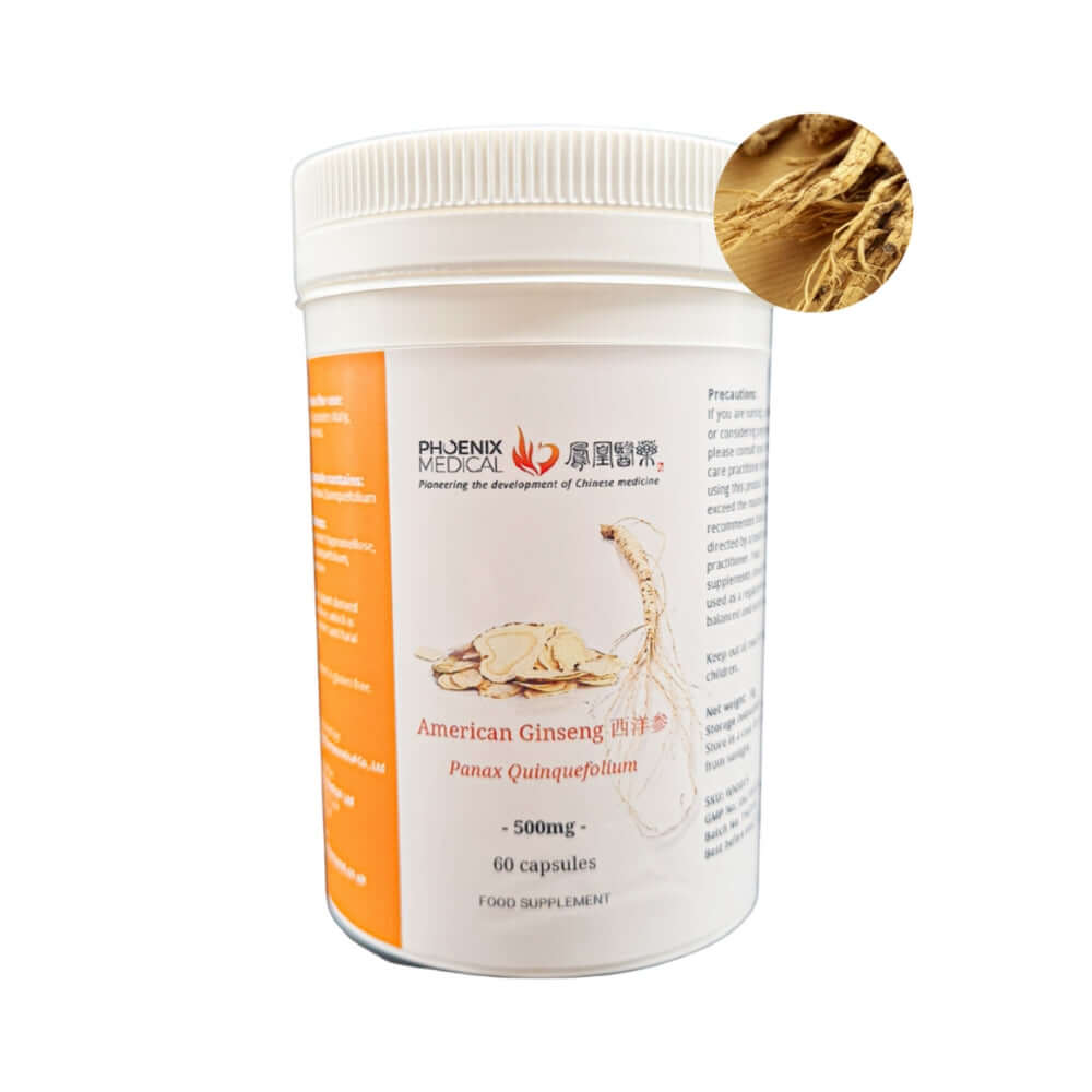 American Ginseng (Panax Quinquefollum)