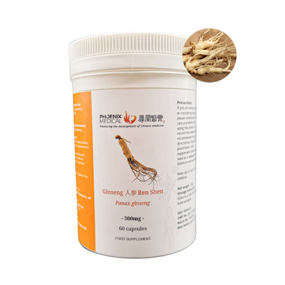 Ginseng (Ren Shen) - 60 Capsules