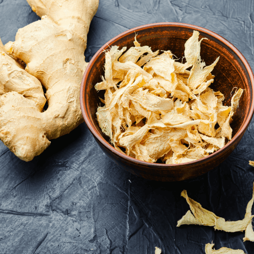 Dried Ginger Root - potentially high in vitamins and minerals