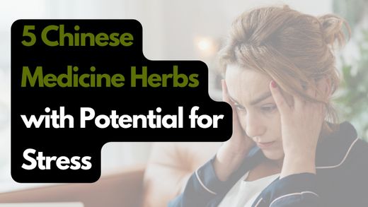 5 Chinese Medicine Herbs with potential for stress