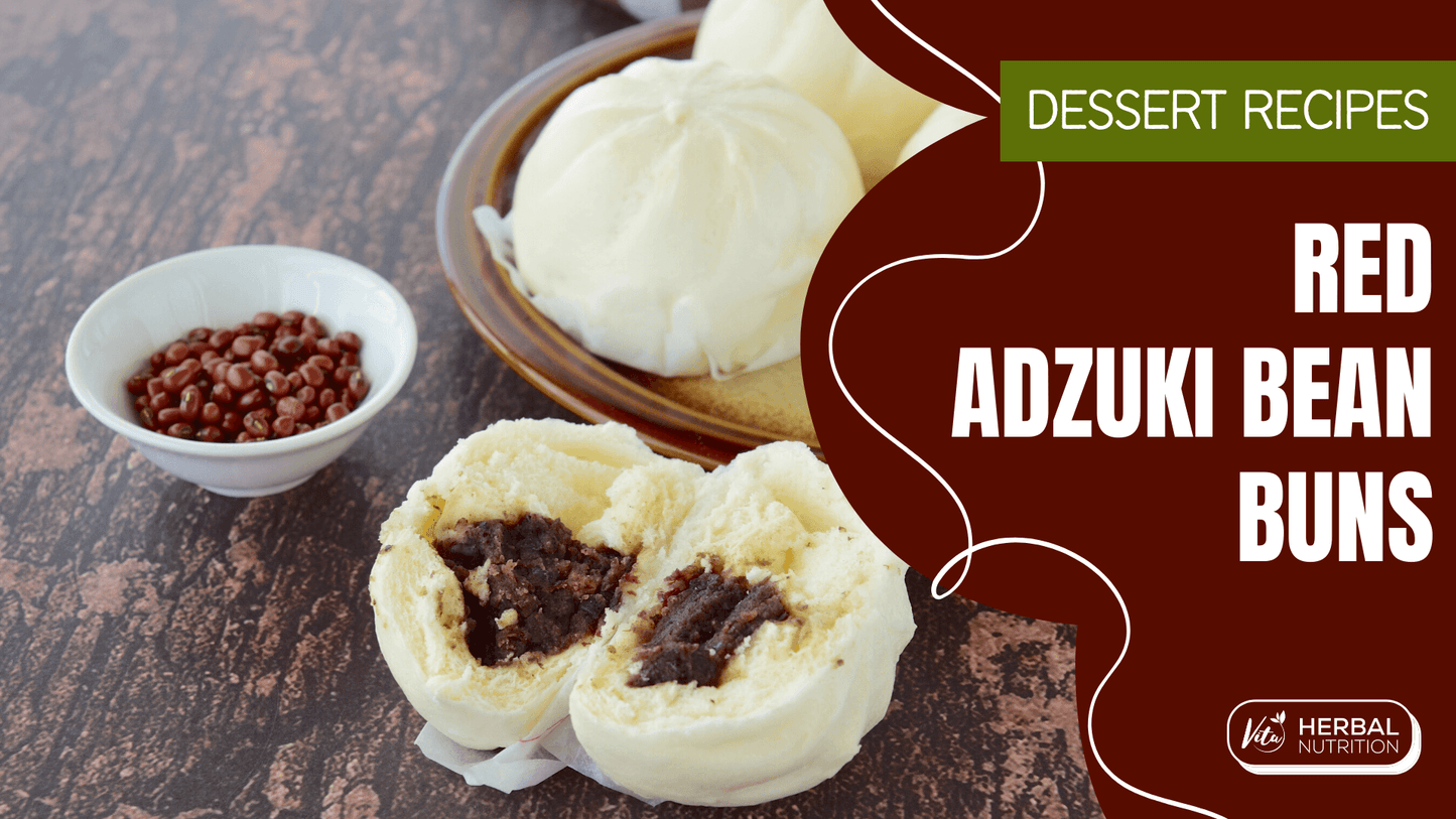 red adzuki bean buns 