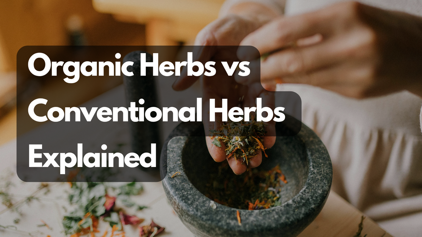 Organic vs Conventional Herbs Explained