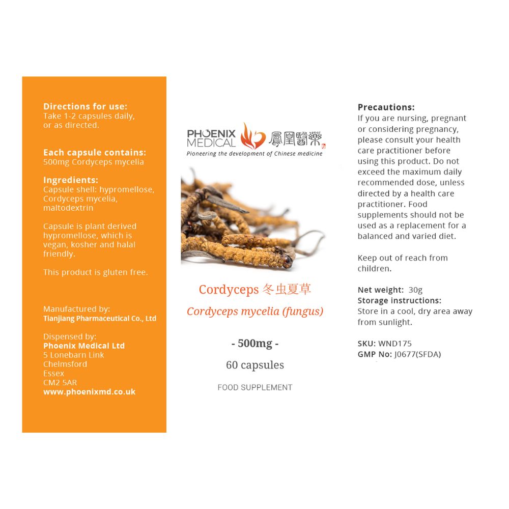 Best Cordyceps Supplements UK - Vegan Cordyceps Capsules