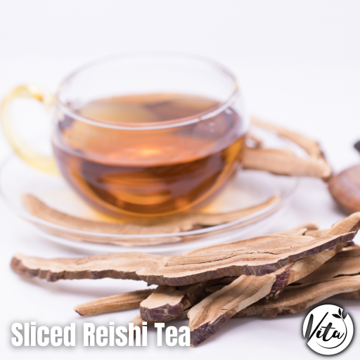 Dried Reishi Mushroom (Sliced Ling Zhi/Ganoderma Lucidum) | (500g)